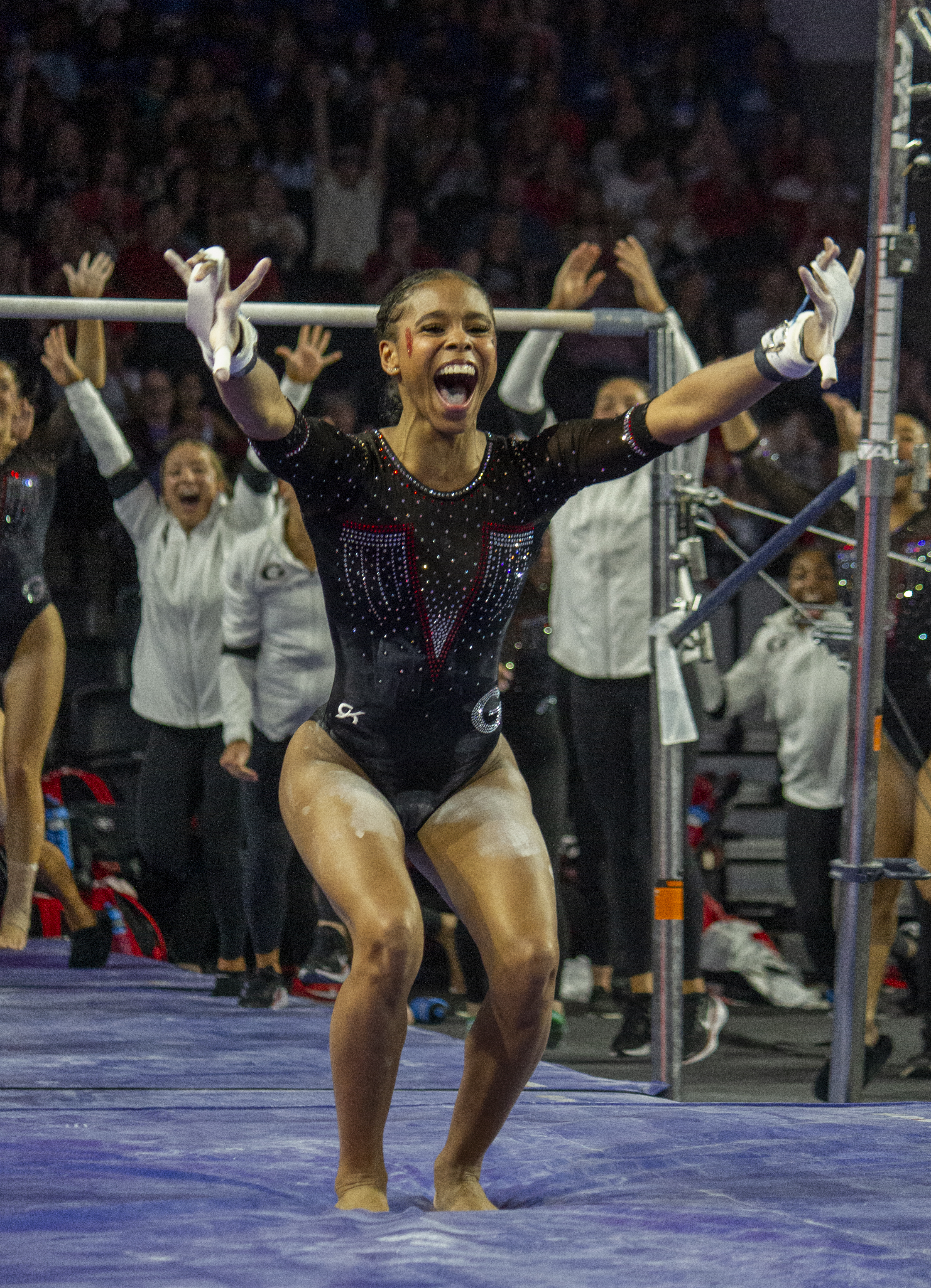 Georgia Gymdogs Come Up Short Against No. 4 Florida 